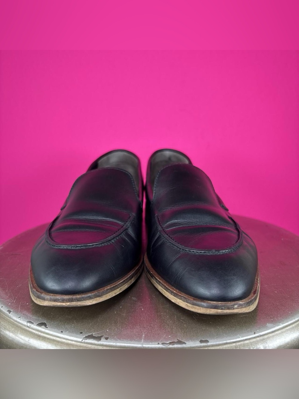 Everlane The Modern Black Leather Loafer US 6.5 - Picture 2 of 9